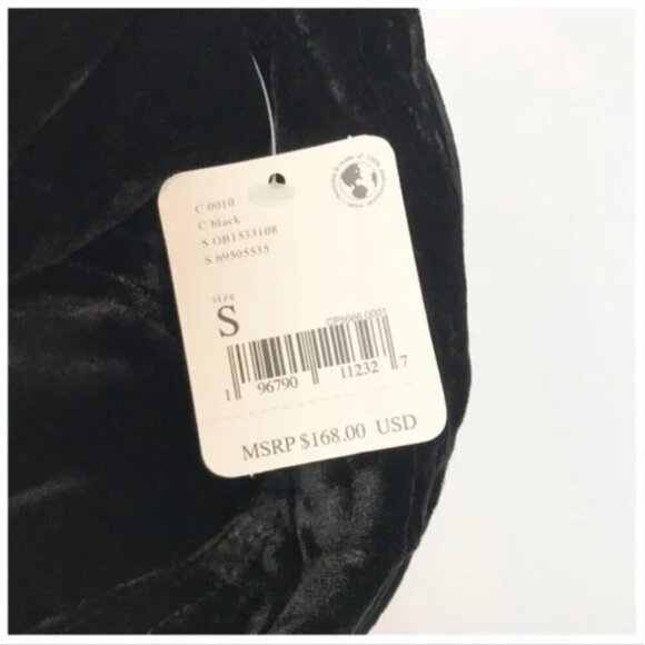 NWT Free People 90's Forever Overalls in‎ Black Size Small - Picture 9 of 12